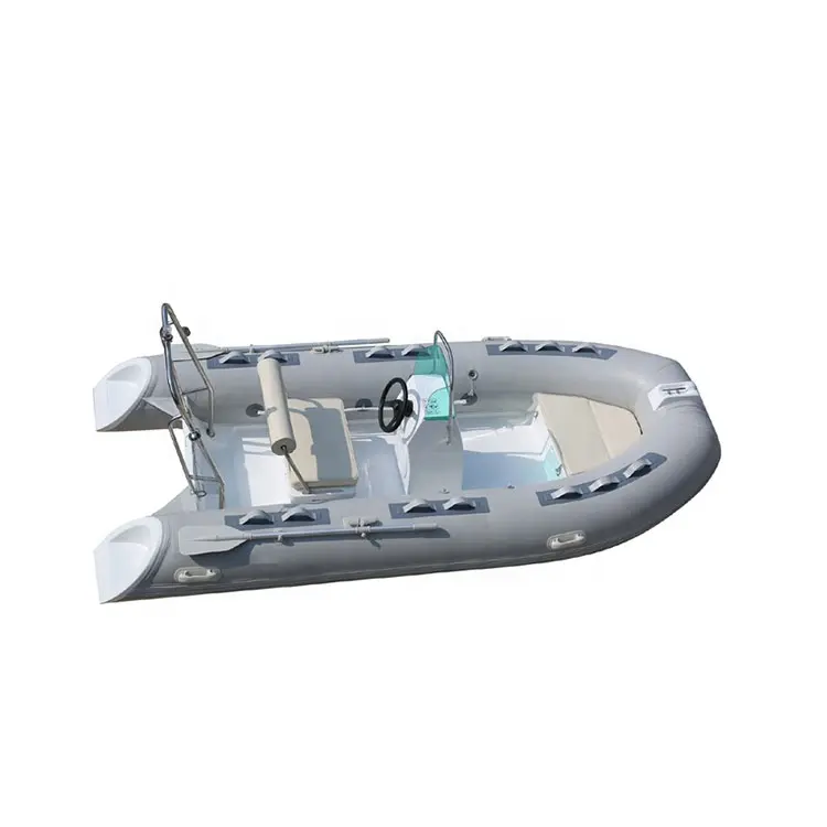 11,8 Fuß RIB360 einfaches Design Glasfaser Rumpf Fischerboot PVC oder Hypalon Boot Schnellboot