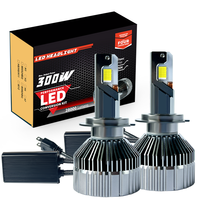 280W 9005 HB3 9006 HB4 Bombillas de faros LED 24000LM H1 H4 H8 H9 H11 H13 9012 HIR2 Faros delanteros para automóviles 6000K Blanco 12V Luces antiniebla para automóviles