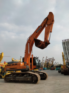 Excavadora civil de segunda mano con orugas original coreana, excavadora de segunda mano Doosan DX500LCA grande - Product Image 6