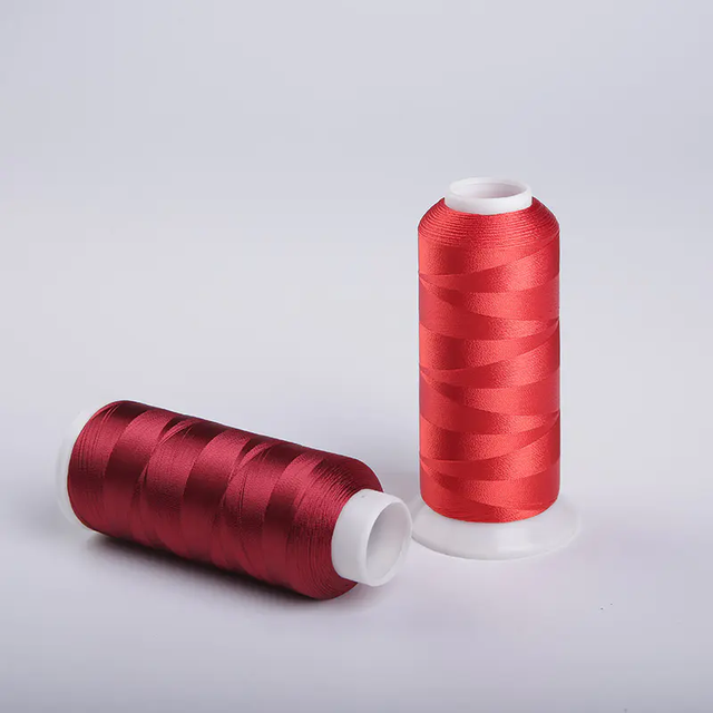 Professional factory high color fastness polyester embroidery thread for clothing