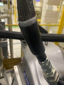 Tubi termici termici riscaldati a caldo in PTFE da 6-25mm/tubo di erogazione con colla a caldo con gruppo scatola di controllo della temperatura - Product Image 4