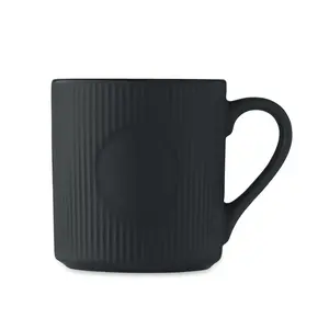 Tazza in ceramica a coste RIBMUG, merchandising personalizzato - Product Image 5