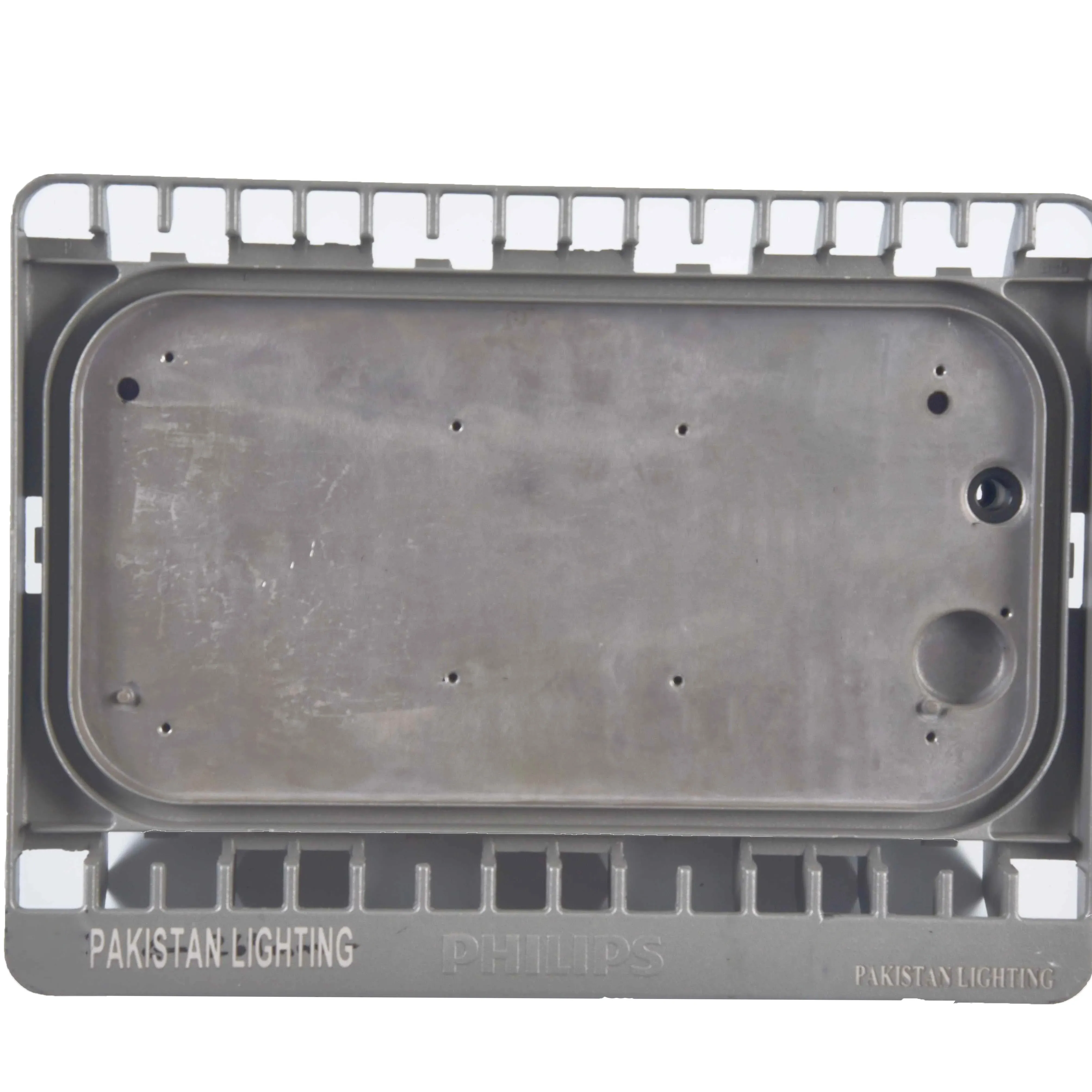 OEM kualitas tinggi kustom aluminium LED bagian lampu heatsink lampu sorot perumahan aluminium die casting