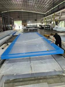 Piscines acryliques personnalisées en usine, conçues pour votre style de vie, taillées et polies avec des matériaux EVA et PMMA - Product Image 3