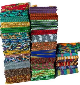 Envoltorio de tejido africano listo en stock, tela de cera Africana auténtica de Holanda, estampado de algodón puro, taparrabos de cera de Ankara - Product Image 5