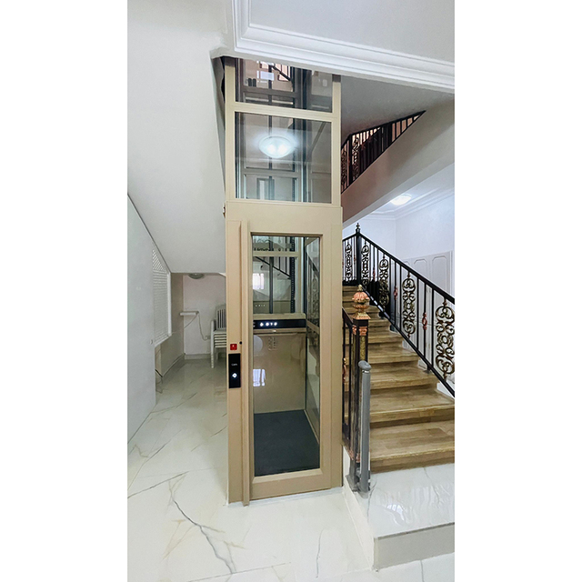 Custom Design Low Noise Traction Elevator System with Smart Control for High-Rise Apartments