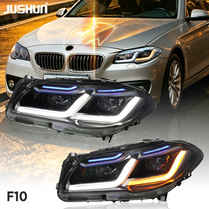 JUSHUN Faros Delanteros LED con Señal DRL para F11 F18 2011-2017 520i 525i 530i, Lente de Proyector, Actualización de Faros LED - Product Image 1