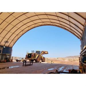 Ct4080 oC Kích thước tối đa 40ft Container vận chuyển gắn domeperth nơi trú ẩn tán khối lượng công thức kim loại opslag Lều perth giá - Product Image 3