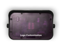 Sensor Radar Gerak Microwave Kontrol Aplikasi Bluetooth untuk Pintu Industri Otomatis Kecepatan Tinggi, Relay Ganda untuk Orang/Forklift 9m