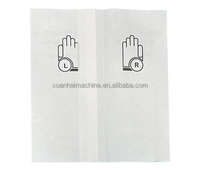 Gant chirurgical médical emballage intérieur Machine papier doublure pochette sac Film feuille emballage plafonnement cas faisant des applications alimentaires