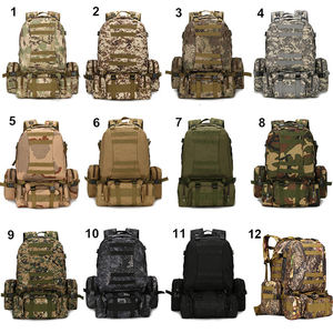 50L + <span class=keywords><strong>7L</strong></span> + 2L * 2 grande patrulla al aire libre senderismo bolsa Molle asalto paquete 3 días mochila de combate táctico - Product Image 2