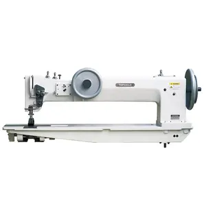 Flat bed Single Needle Compound Feed Long Arm Sewing Machine for Canvas