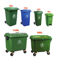 Plastic Foot Pedal Dustbin, Trash Can, Waste Bin, 25L, 70L