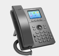Teléfono IP Gigabit PoE Flyingvoice P11U, 2 Cuentas SIP, Pantalla LCD a Color de 2.8 Pulgadas, Conferencia de 6 Vías, Voz HD, VoIP para Oficina