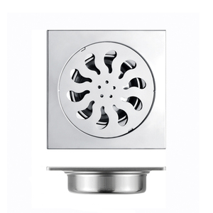 Escurridor de suelo de acero inoxidable cuadrado moderno, desagüe de baño de garaje <span class=keywords><strong>Industrial</strong></span> personalizado para hoteles, restaurantes, ducha de cocina - Product Image 2