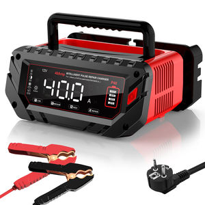 NUOVISSIMO Caricabatterie per Auto Elettriche HTRC P40 40A <span class=keywords><strong>6V</strong></span> <span class=keywords><strong>12V</strong></span> 24V LiFePO4 e Piombo-Acido per Moto e Scooter Elettrici - Product Image 4