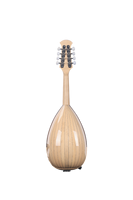 Commande personnalisée Mandoline artisanale par Master Luthier Gravure personnalisée avec incrustation de finition bois touche ébène