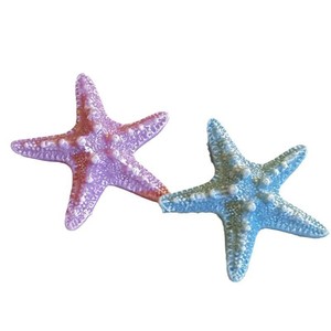 Barrettes pour cheveux à thème océanique, coquillages et étoiles de mer simulés, ornements capillaires pour les vacances à la plage, princesse sirène sexy - Product Image 4