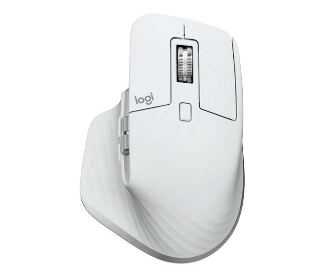 Logitech Mx Master 3s Wireless Mouse 7-buttons 2 Scroll Wheel Wireless 2.4g Receiver Office Mouse