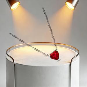 <span class=keywords><strong>Collar</strong></span> con Colgante <span class=keywords><strong>de</strong></span> Plata S925 al por Mayor, Serie Amor, para Compromiso y Boda, con Circonita Regalo Perfecto para Novia - Product Image 3