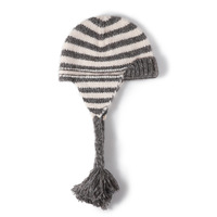 Nouveau design tendance : Bonnets personnalisés bicolores de haute qualité avec cache-oreilles, nœud tressé et pompon, pour l'hiver