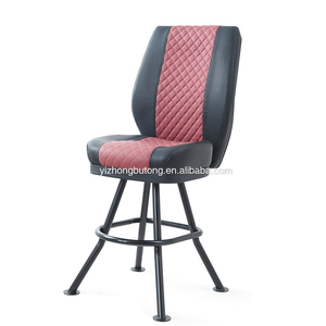 Silla de Casino de cuero de estilo <span class=keywords><strong>Las</strong></span> Vegas de lujo con respaldo cómodo diseño moderno duradero para el hogar <span class=keywords><strong>Bar</strong></span> uso en la sala de estar al aire libre - Product Image 5