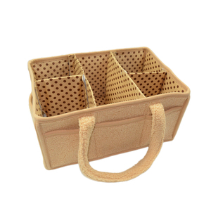 Bé mẫu giáo tã Caddy tổ chức cho việc thay đổi bảng Teddy bé lưu trữ giỏ cho tã và khăn lau em bé - Product Image 2
