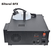 SITERUI SFX Équipement d'effet de scène professionnel 1500W Machine à brouillard de glace sèche à haut rendement pour les événements de soirées de restaurant