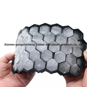 Bandeja de silicona para cubitos de hielo HD-HIM37C de 37 celdas con diseño multicapa superpuesto invertido, fácil de desmoldar - Product Image 4