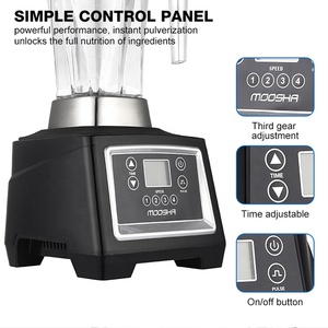 Nouveau produit 1.5L 2L NSF certifié ABS de qualité alimentaire haute vitesse robuste 1500W 2200W bouton poussoir mélangeur commercial - Product Image 2