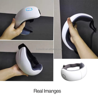 Kabelloser Augenmassagegerät mit Bluetooth-Musik gegen Migräne und zur Reduzierung von Augenbelastung, Beheizter Vibrationsmassager zur Verbesserung des Schlafs