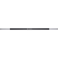 Coosport Durable unisexe 140cm X 30mm acier chromé creux haltère 20KG ensemble aérobie haltérophilie pompe barres colliers à ressort