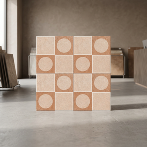Carreaux de sol en céramique émaillée Foshan Terrazzo 400x400mm, antidérapants, mats, rustiques, pour intérieur - Product Image 5