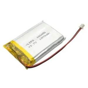 Недорогая высококачественная литий-ионная батарея 3,7 В, элемент питания 103450, аккумулятор для дрона 3,7 В 1800 мАч - Product Image 1