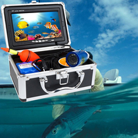 Caméra de pêche sous-marine, enregistreur vidéo, câble de 15 m, écran LCD HD 7'', caméra de recherche de poissons