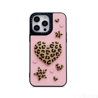 Coques de téléphone antichoc en silicone 3D solide avec nœud papillon et motif cœur pour filles, vente en gros, pour iPhone 17 Pro Max 16 15