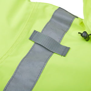 300D PU Tráng Không Thấm Nước Windproof Phản Quang An Toàn Áo Khoác Mùa Đông Áo Khả năng Hiển 2020 Cao ANSI/Isea 107 Lớp 3 - Product Image 4