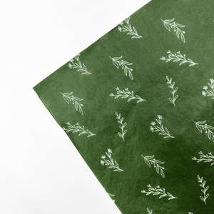 High Quality <strong>Green</strong> <strong>Tissue</strong> <strong>Paper</strong> Gift Wrapping <strong>Paper</strong> Luxury Customizable Printed <strong>Tissue</strong> Wrapping <strong>Paper</strong> for Trending Products - Product Image 2