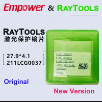 Lentille optique d'origine pour Raytools, nouvelle lentille de protection pour laser à fibre, dimensions 27,9*4,1/24,9*1,5/37X7/38,1*1,6 mm