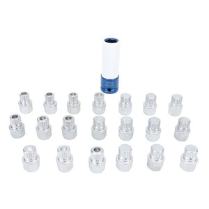 21 buah alat penghilang mur roda kunci pelek dengan adaptor penggerak 1/2in 36 1 300 untuk R50 R52 R53 - Product Image 6