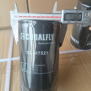 ตัวกรองน้ำมันไฮดรอลิกของเครื่องยนต์รถแทรกเตอร์ SH 66054 093-7521 HF35018 BT305 P551348 0937521สำหรับรถขุดเครื่องจักรกลการเกษตร - Product Image 3