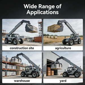 Chargeur télescopique à grande portée avec moteur diesel et transmission 4x4 pour l'exploitation minière et la logistique - Product Image 5