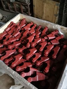 표준 주조 강철 와이어 로프 웨지 슬리브 웨지 조인트 홈 개방/폐쇄 나사 소켓 S-421 오픈 웨지 소켓 - Product Image 5
