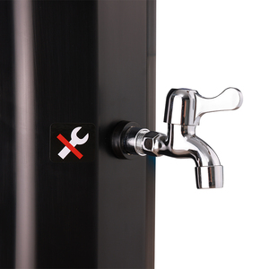 Ensemble de colonne de <span class=keywords><strong>douche</strong></span> <span class=keywords><strong>solaire</strong></span> noire d'angle pour spa, <span class=keywords><strong>douche</strong></span> extérieure pour cour, <span class=keywords><strong>douche</strong></span> debout pour piscine et jardin - Product Image 3