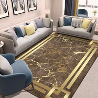 Moderner geometrischer 3D-Kristall-Samtteppich Bester Preis Polyester Maschine für Wohnzimmer Esszimmer oder Gebets raum