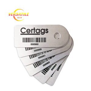 Tùy chỉnh khắc nhôm máy tên nơi với mã QR cho thiết bị công nghiệp nhận dạng - Product Image 6