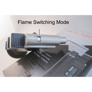 Encendedor de pistola pulverizadora de mano para exteriores al por mayor, interruptor de llama, encendedor de puros, barbacoa, encendedor de Metal de un solo fuego a prueba de viento, llama abierta - Product Image 5