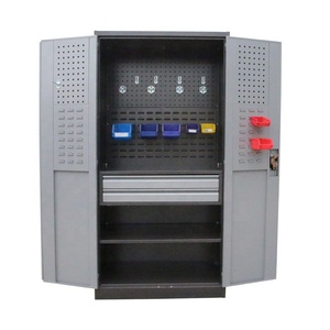 Workshop Storage Equipment Heavy Duty Lockable Tool Cabinet Metal Garage Storage Cabinets