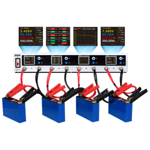 <span class=keywords><strong>Testeur</strong></span> de capacité de batterie au lithium-ion à 4 canaux 5v200A YPSDZ-0550-4 d'équilibrage de tension de batterie de décharge de charge - Product Image 4