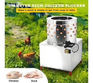 Máquina desplumadora de aves de corral para uso doméstico comercial, eliminación de plumas de ganso de <span class=keywords><strong>pato</strong></span> con bomba y componentes de núcleo de rodamiento - Product Image 3